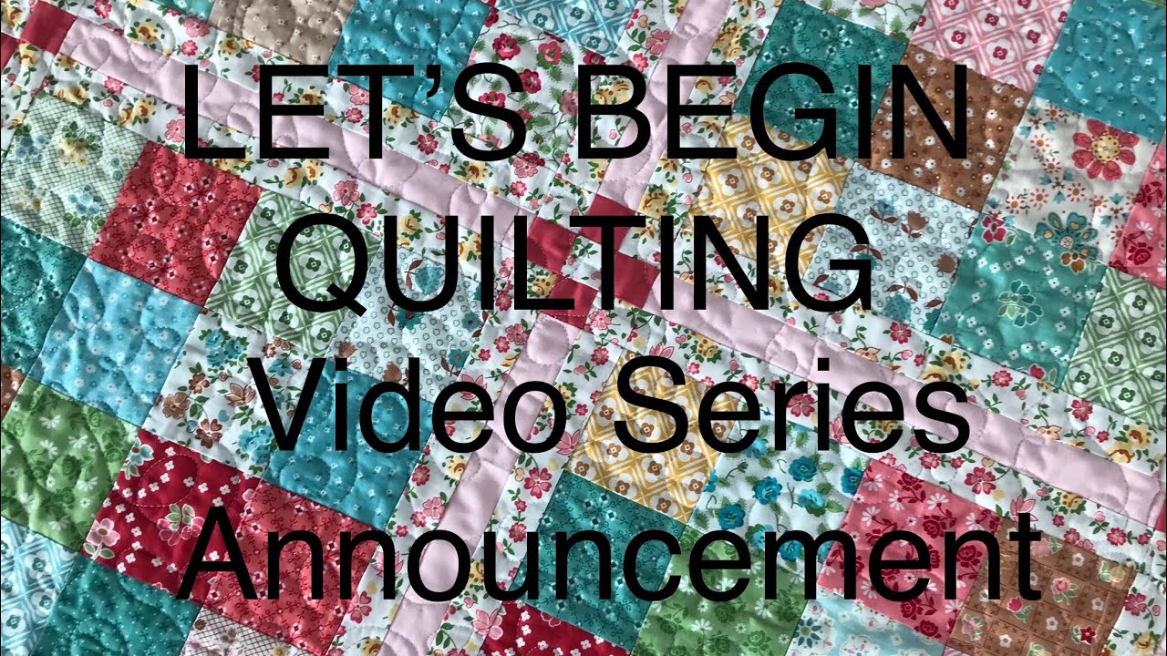 Celeste Creates - QuiltyTube Special - ANNOUNCEMENT