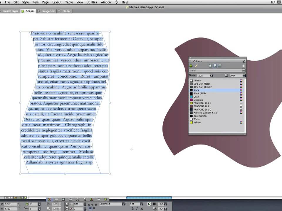 QuarkXPress 9 Productivity Features