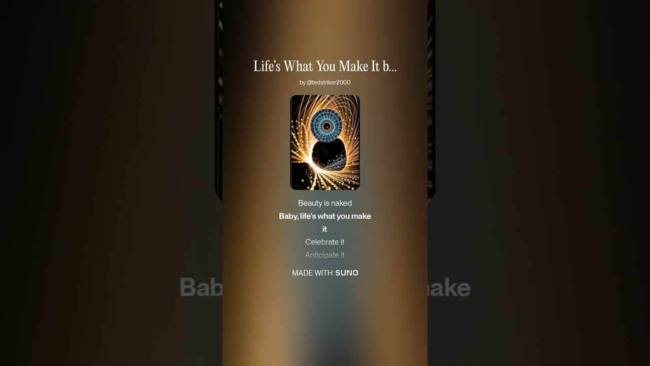 Life’s What You Make It by Talk Talk ( Moi Mix )
