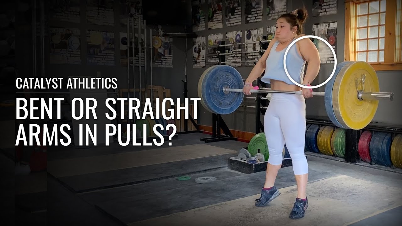 Bend Your Arms in the Snatch & Clean Pull?