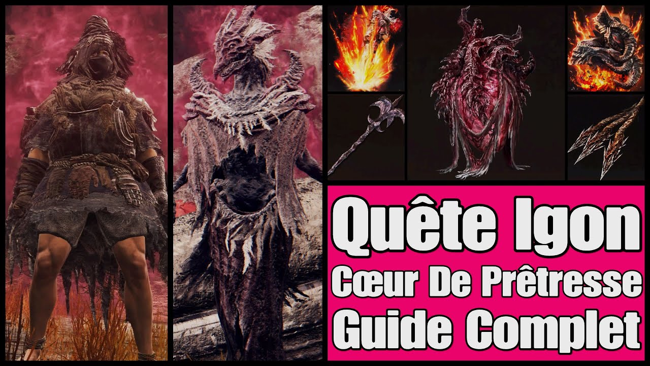 Elden Ring - Quête D'Igon & Communion Draconique / Guide Complet