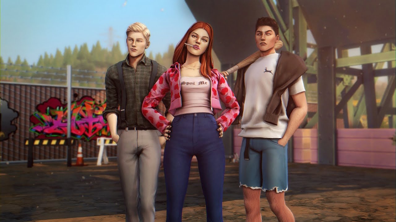 ˗`ˏТоксичная троица ☢ │Sims 4 CAS │ˎˊ˗