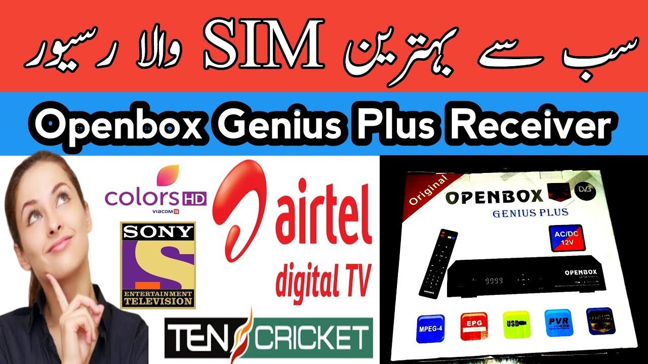 Watch Indian HD Channels for Free on  OpenBox Genius plus receiver