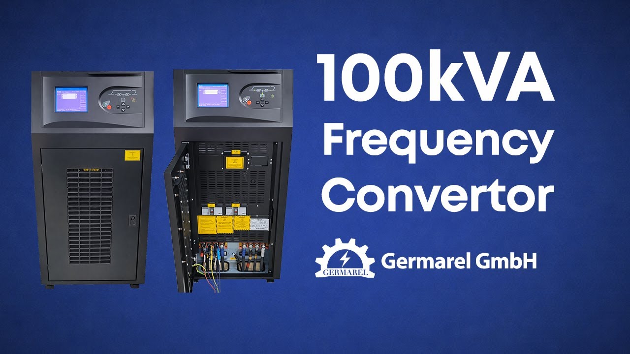 2x 100kVA Frequency Convertor for Indonesia Project //1