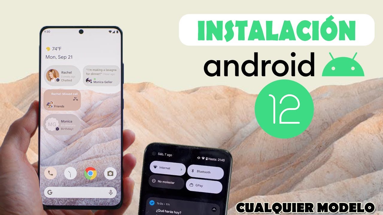INSTALAR ANDROID 12 EN CUALQUIER DISPOSITIVO | SUPER FACIL Y RAPIDO | INSTALACION  SIN ROOT 2022