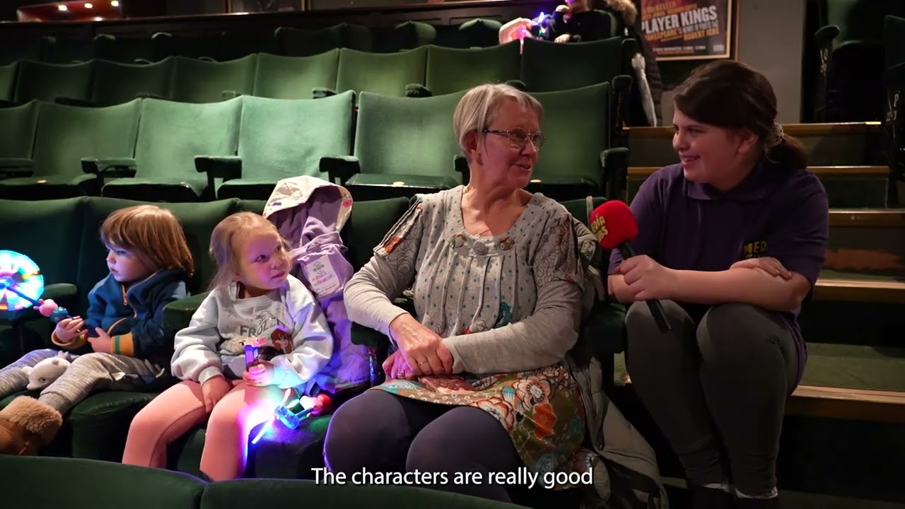 Mini reporter Kiera interviews cast of Peppa Pig Fun Day Out Live