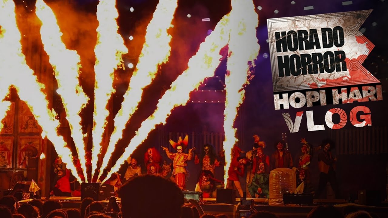 Hopi Hari Hora do Horror 2025 Vlog | Bruno Saouda 