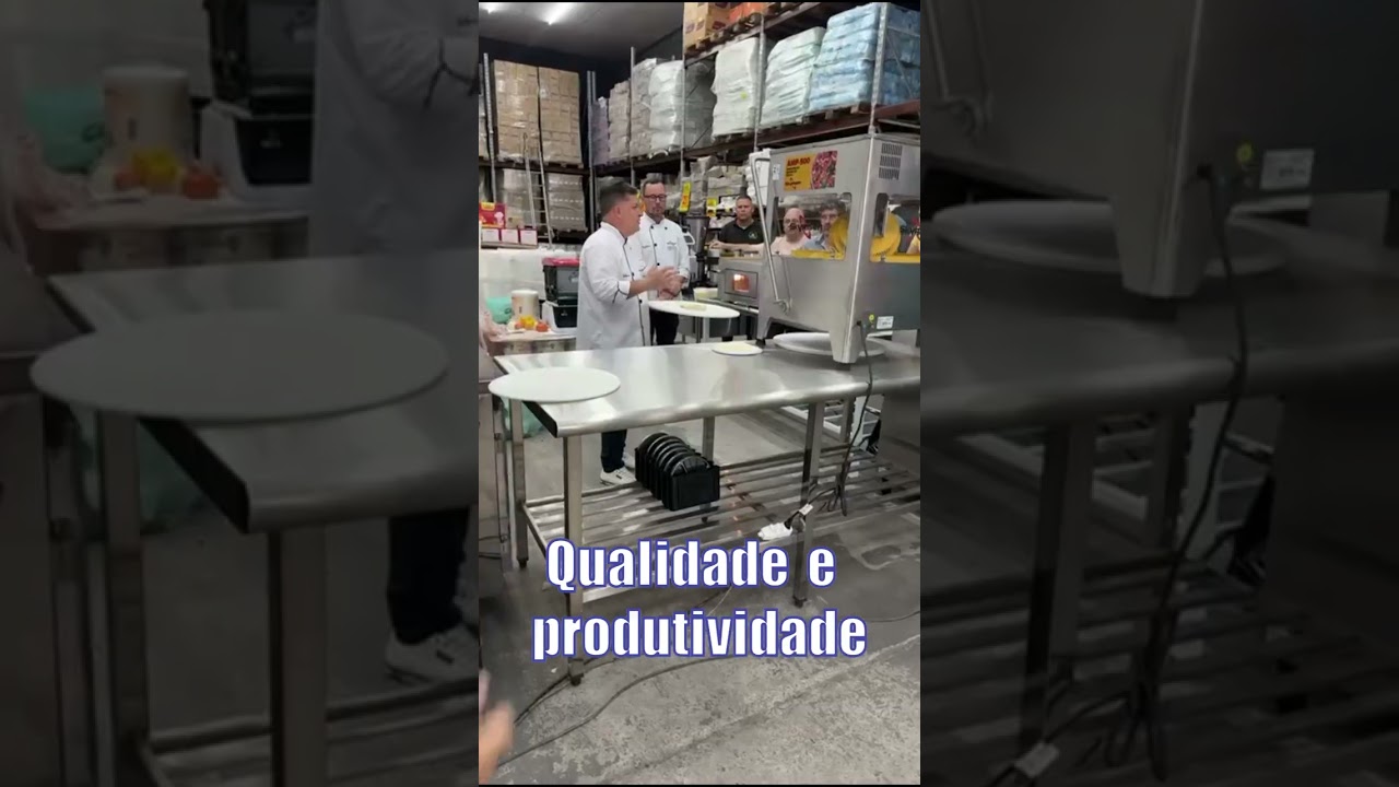 Abridora de Massa de Pizza AMP-500 Skymsen | Rapidez e Qualidade na Produ&ccedil;&atilde;o