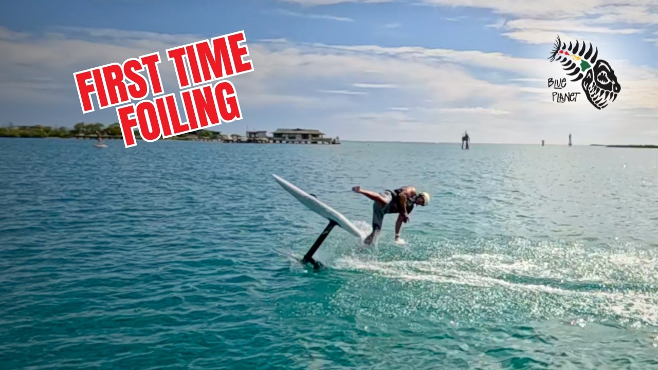 Foiling for Beginners: first time foilers taking a lesson with Alika from Hawaii eFoil Experience