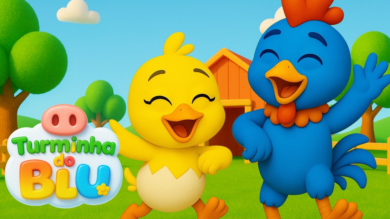 🎶 Vem cantar e se divertir com a Turminha da fazendinha do Blu - Mix de musica para crianças 🐷