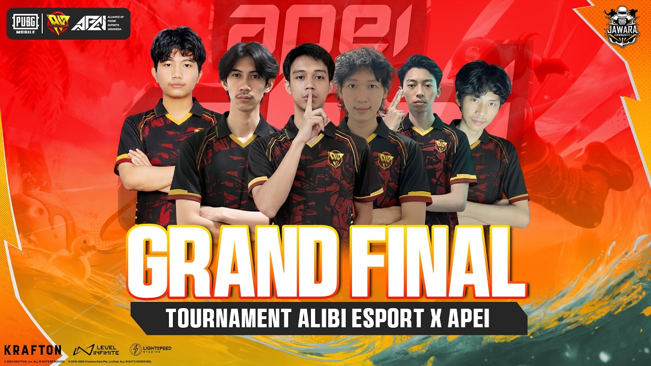 🟢GRAND FINALS  PUBG MOBILE COMMUNITY APEI X ALIBI ESPORT #pubgmobile
