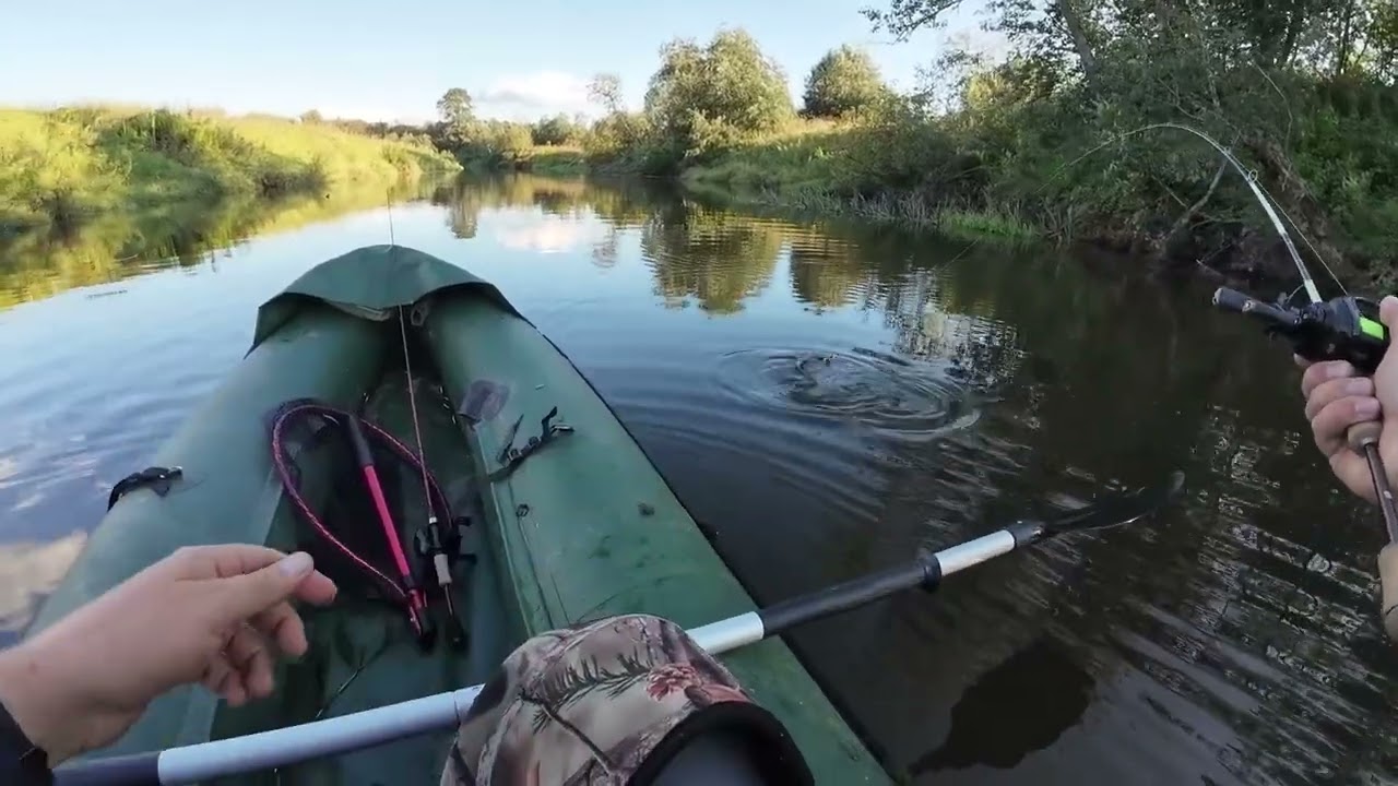 Работа Kuying Ravine Stream и Pure Lure Silver Feather MIIEC на вываживании
