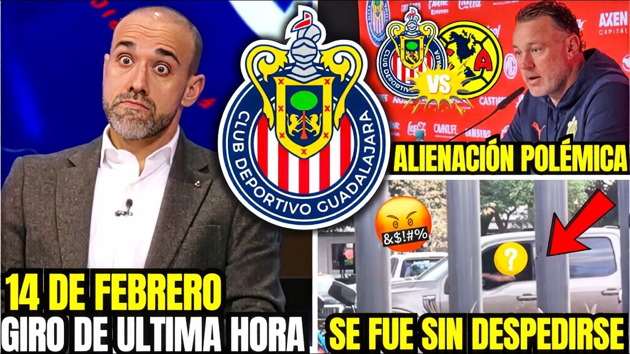ESTA NOCHE😱ESTALLÓ LA POLÉMICA ANTES DEL CLASICO I SE FILTRÓ AHORA I DESPEDIDA ! |CHIVAS VS AMERICA