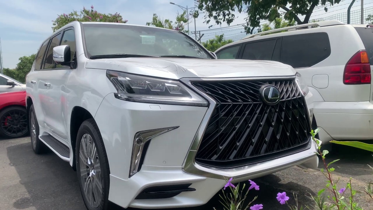 2020 SUV Luxury Lexus LX 570 | Exterior White Color | Price STARTING AT $86,480