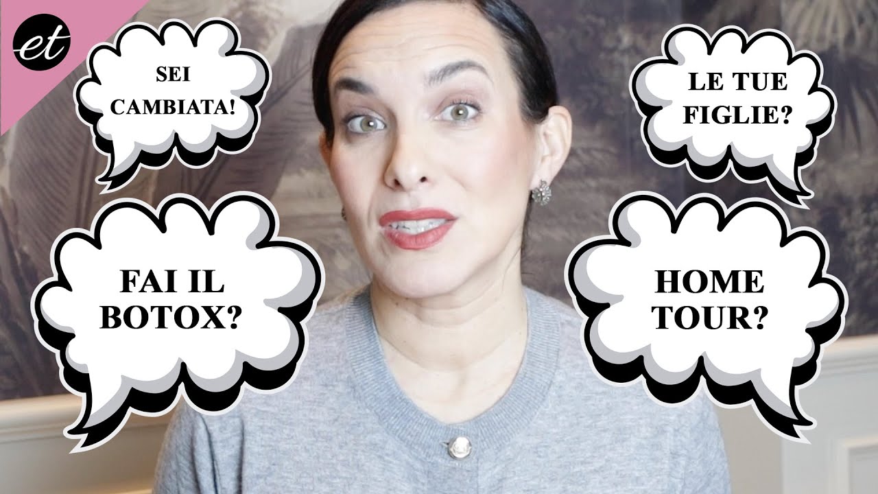 FAI IL BOTOX? CI MOSTRI LA TUA CASA? LE TUE FIGLIE? SEI CAMBIATA! Rispondo alle vostre domande