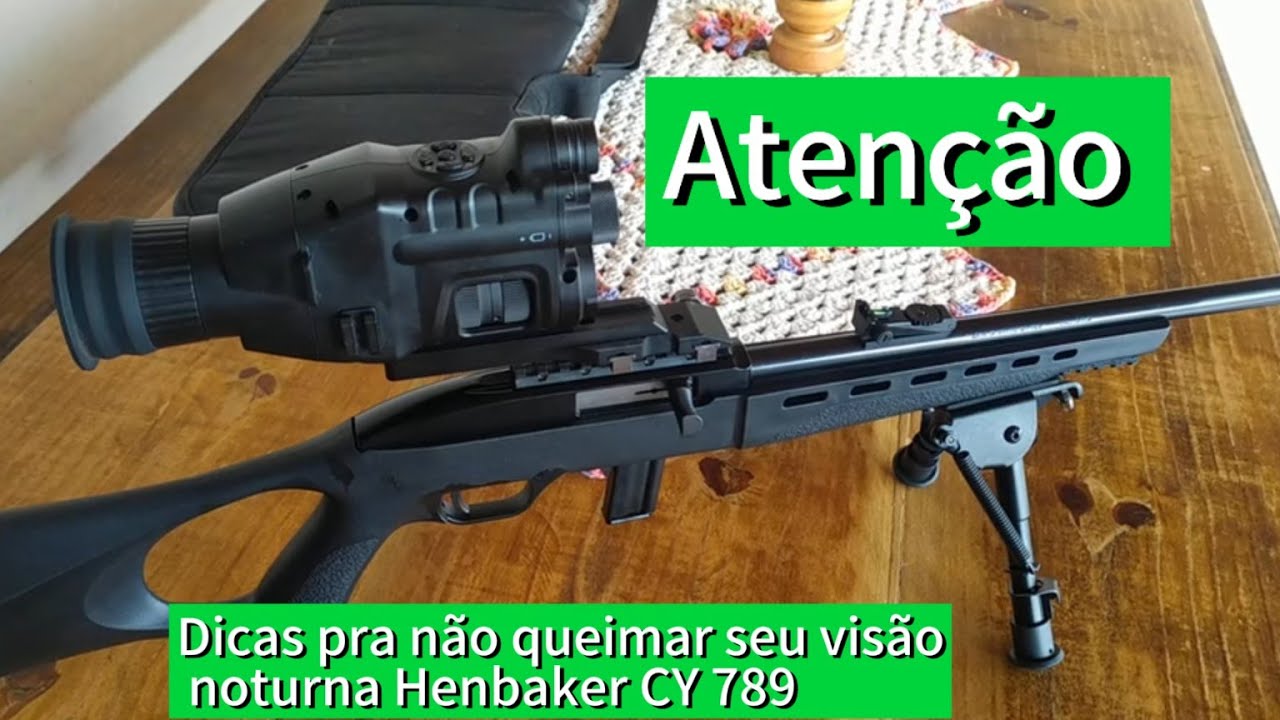 Visão noturna Henbaker cuidados para não queimar o infravermelho  ☝️