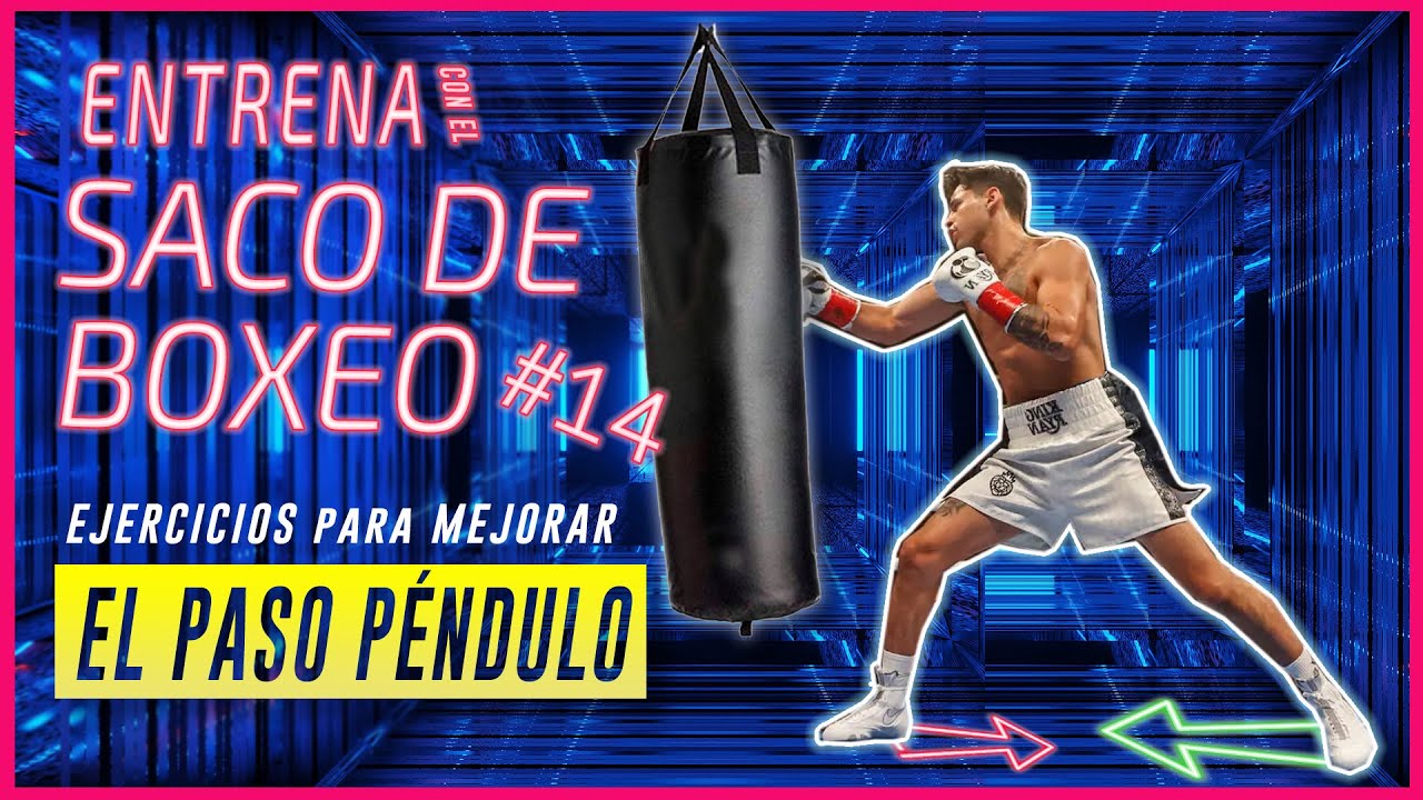 🚨Entrena con el SACO de BOXEO #14 ▶︎ Mejora tu PASO PÉNDULO (movilidad) 🚨