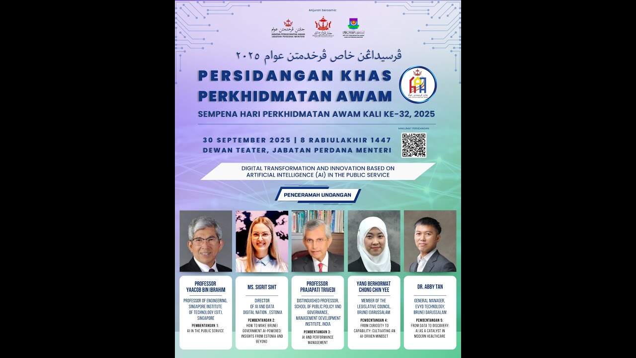 Civil Service Conference 2025 Brunei Darussalam