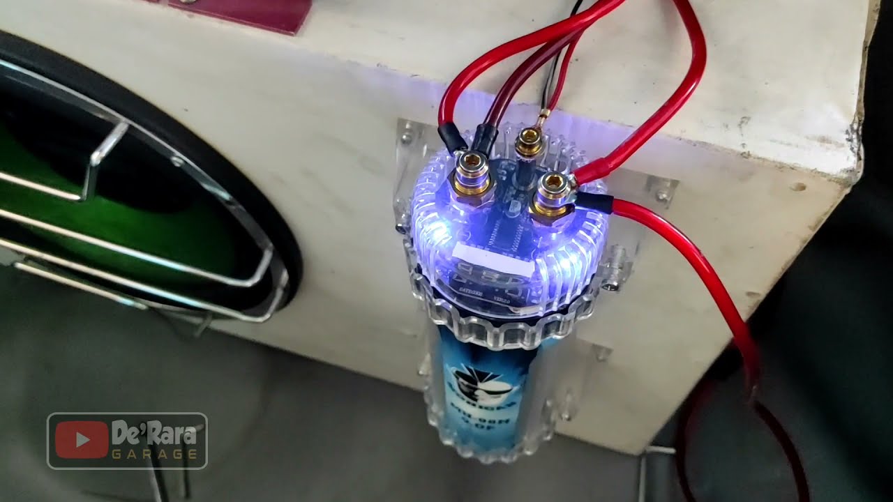cara pasang power audio mobil dan kapasitor bank #audiocustom