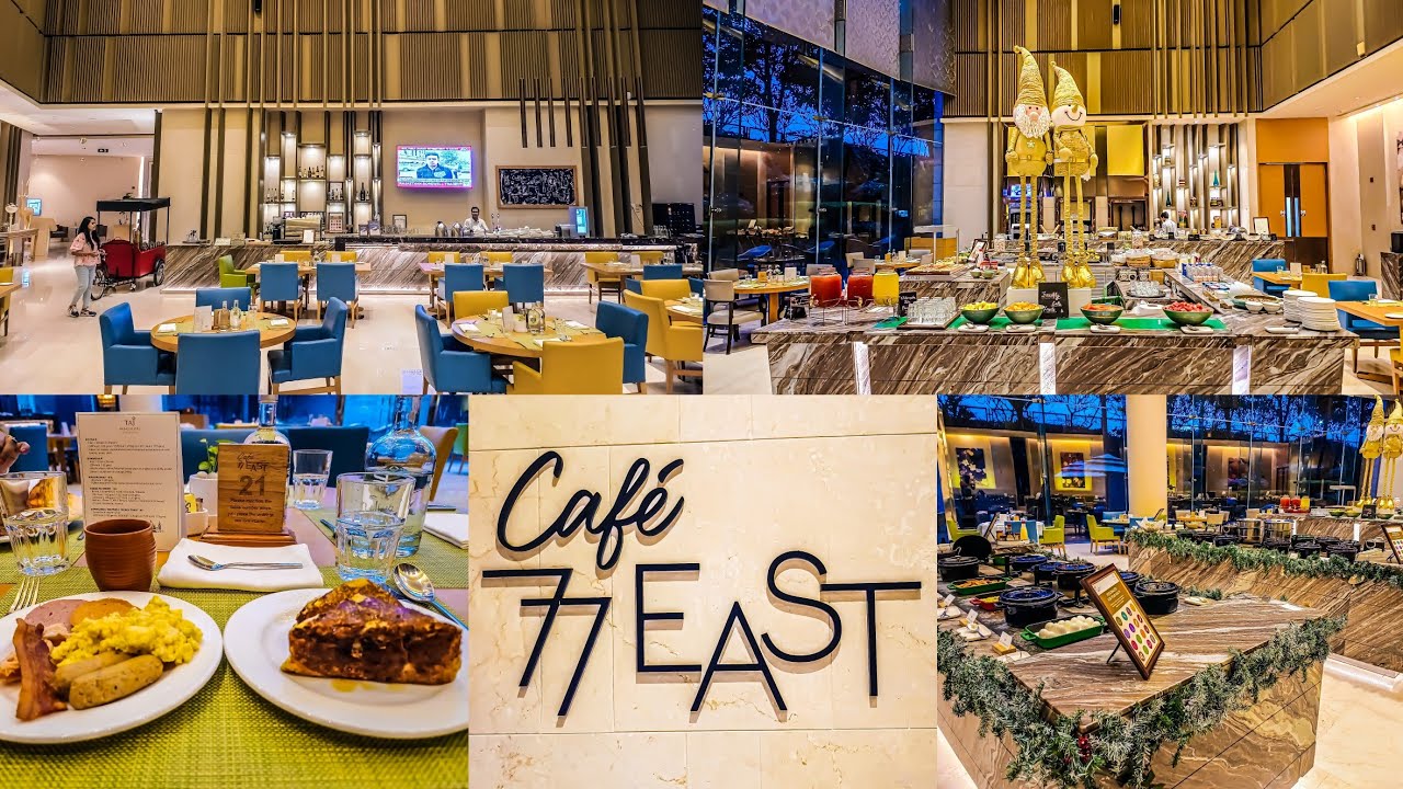 Cafe 77 East, Taj Bangalore Airport | Buffet Breakfast at Taj