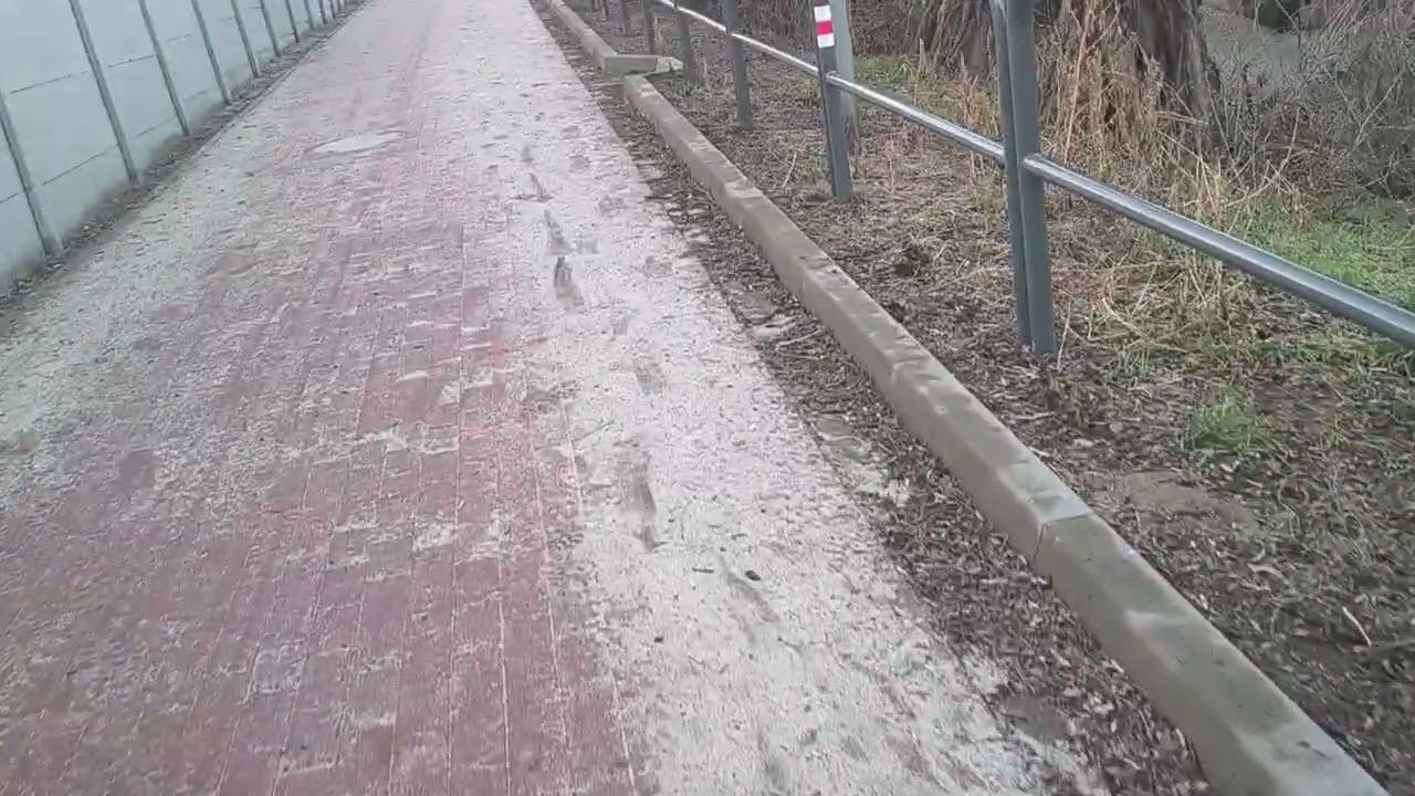 Spacer na ul. Młyńska w Rawiczu oraz szlak pieszo-rowerowy 25.02.2026