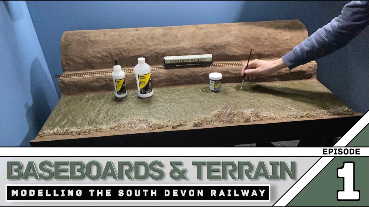 Building a model railway - Baseboards and Terrain - Ep 1 Modelling the South Devon Railway