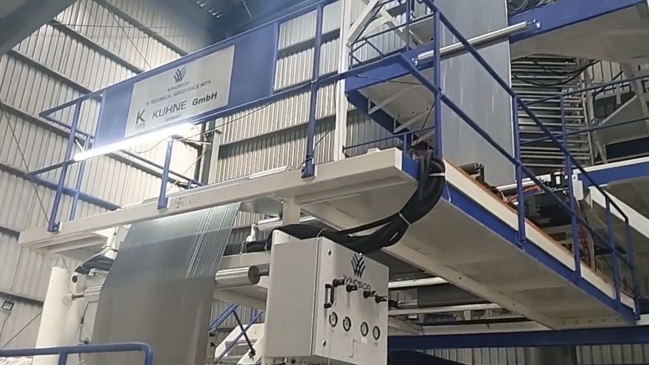 Windsor Machine Ltd. Duke 1700 Blown film plant for mulch film