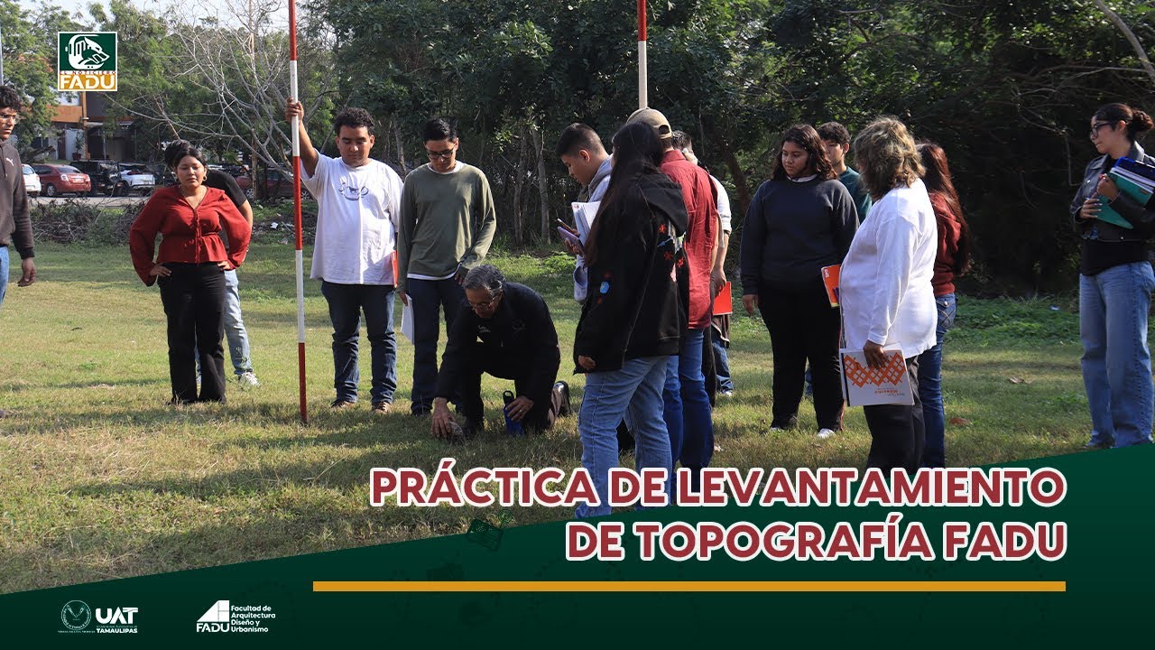 Pr&aacute;ctica de levantamiento de topograf&iacute;a FADU