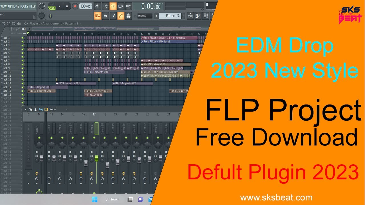EDM Drop New 2023 FLP Project Free Download I Stuck Plugin I Bollywood FLP Project Free Download