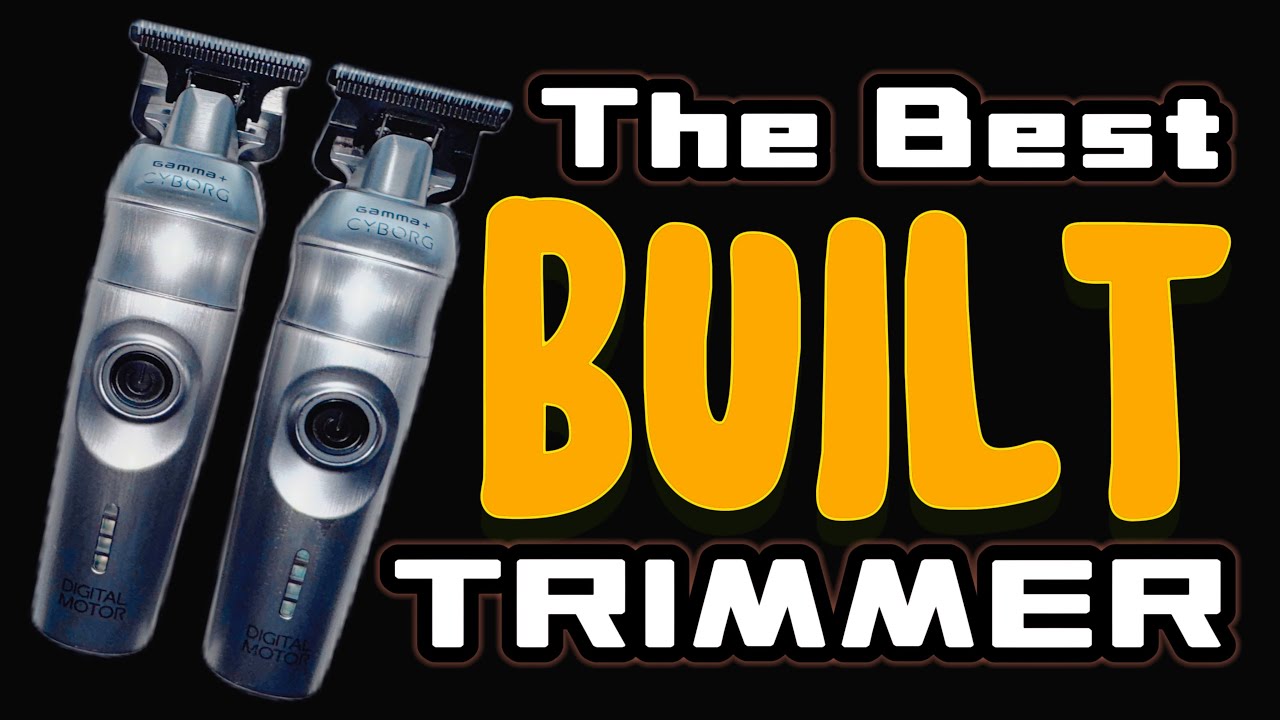 The BEST Built Trimmer GAMMA Cyborg trimmer #barber #haircut #barbershop #fyp #explore