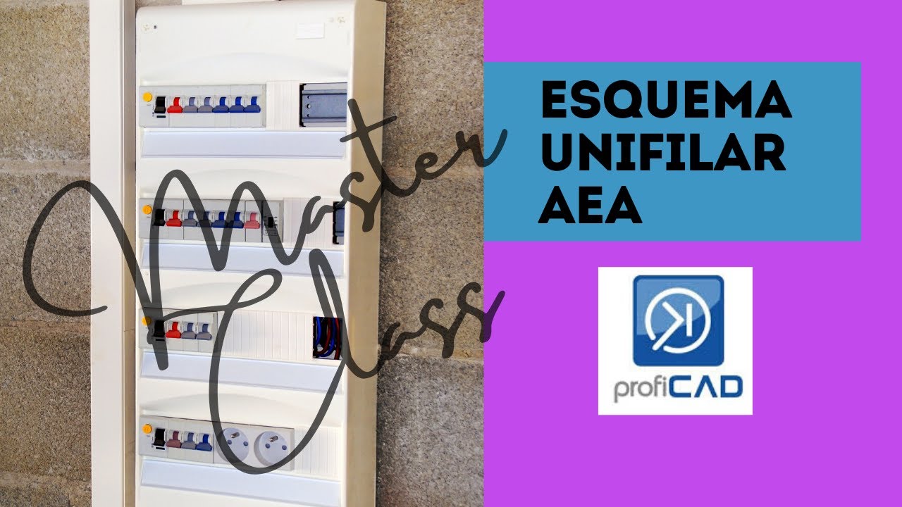 Esquema unifilar AEA 770. Hacer diagrama unifilar con PROFICAD