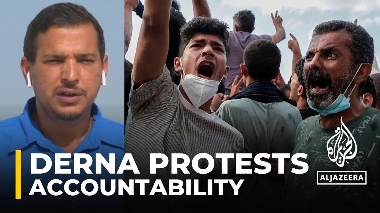 Derna protests: Crowds demand accountability