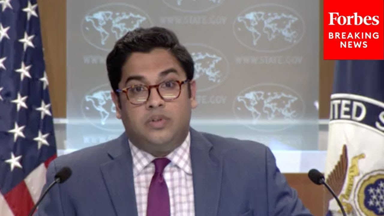 JUST IN: Principal Deputy State Dept. Spokesperson Vedant Patel Holds Press Briefing