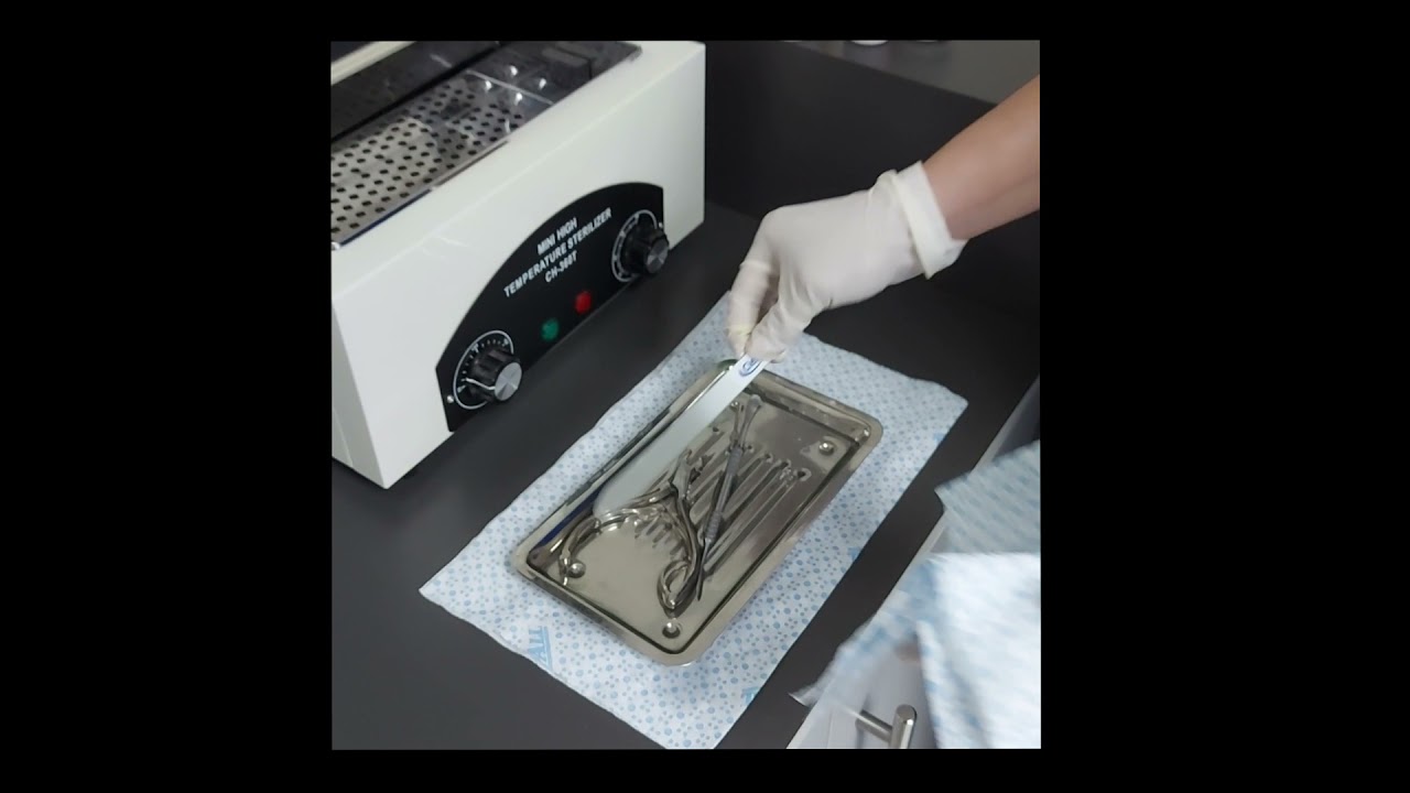 Esterilización Instrumentos de Pedicura Clínica