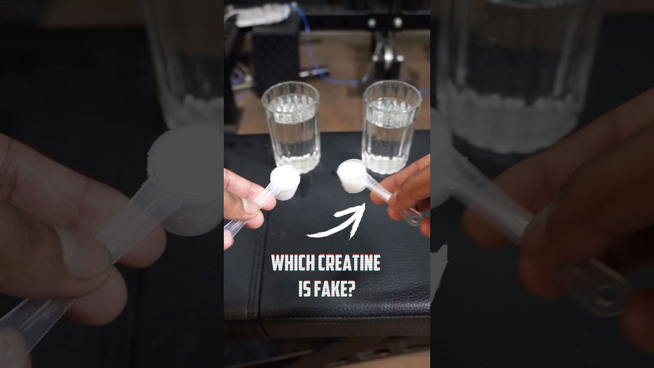 Original vs Fake Creatine : How to Identify?