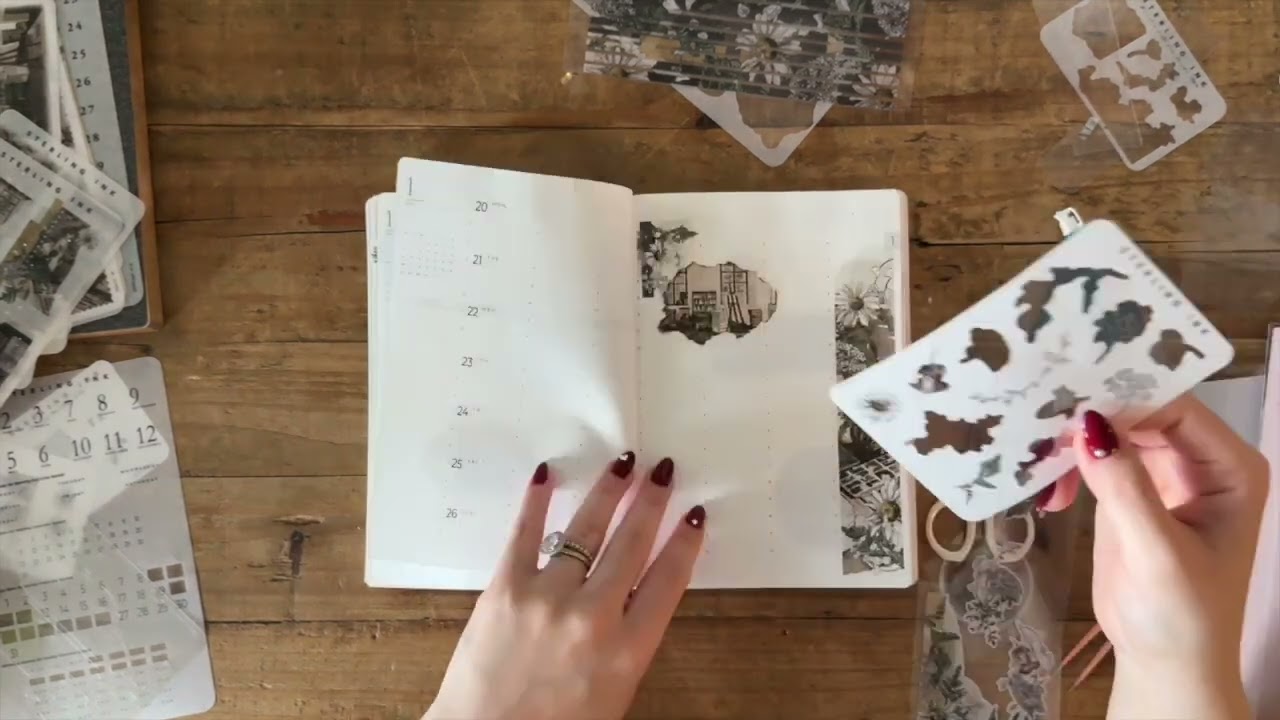 Sterling Ink January Decorate with me - B6 Common Planner & A5 Daily Planner
