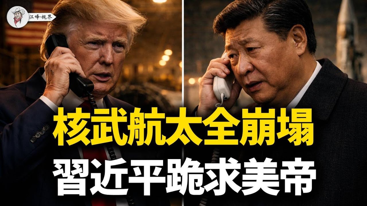 北京自廢核武器！立春清洗三大核核心，川普推文當場「驗貨」，習近平的核威懾當場破防 【江峰視界20260205第299期】