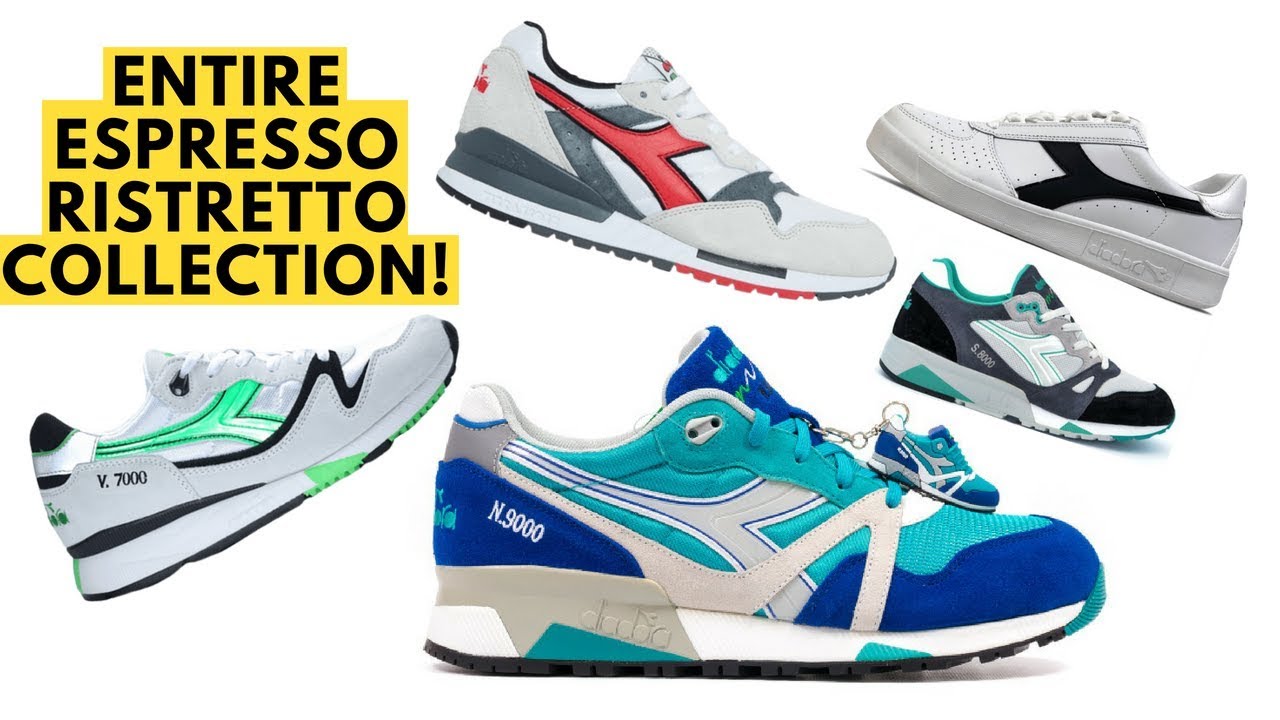 My Entire Diadora Espresso Ristretto Sneaker Collection!