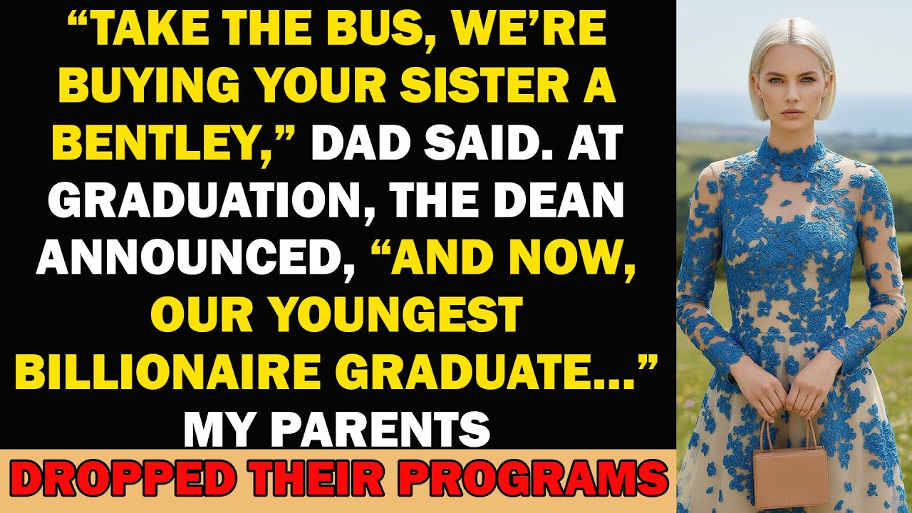 My Parents Made Me Take The Bus To My Graduation &mdash; While Buying My Sister A...