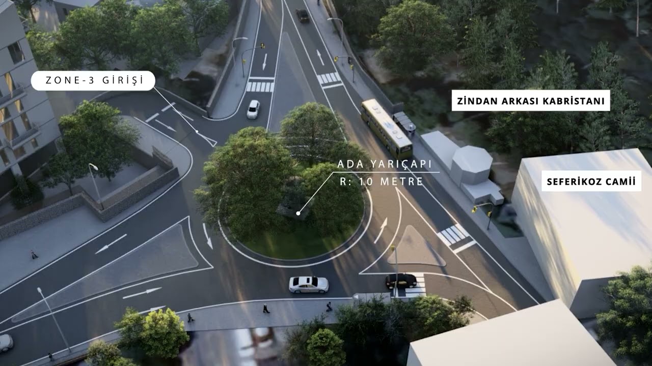 Tersane İstanbul Hali&ccedil; Trafik D&uuml;zenleme Projesi - BIM ve 3D Modelleme