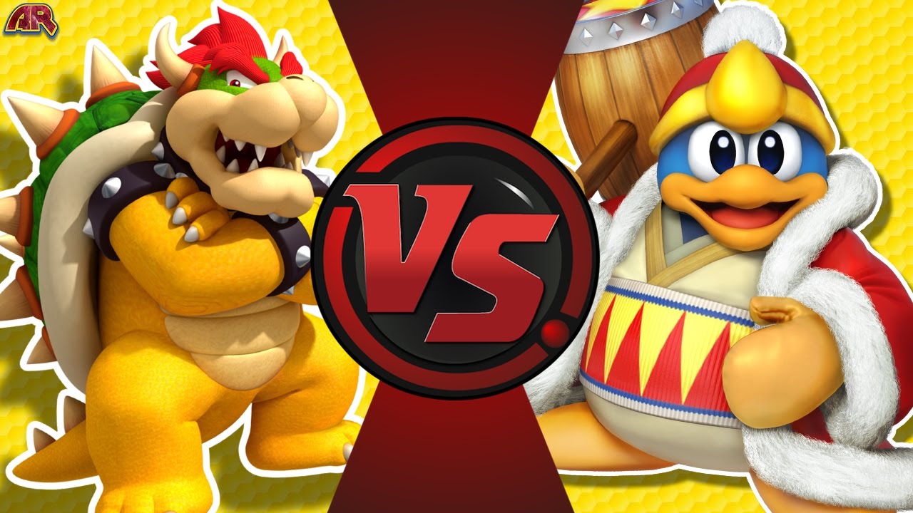 BOWSER vs KING DEDEDE! (Mario vs Kirby) Cartoon Fight Club Episode 176