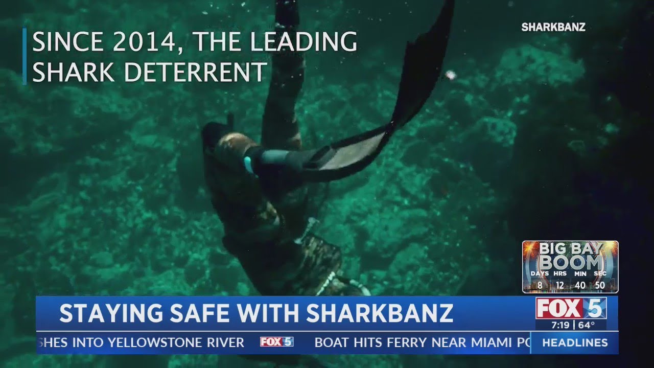 Repel Sharks with Sharkbanz
