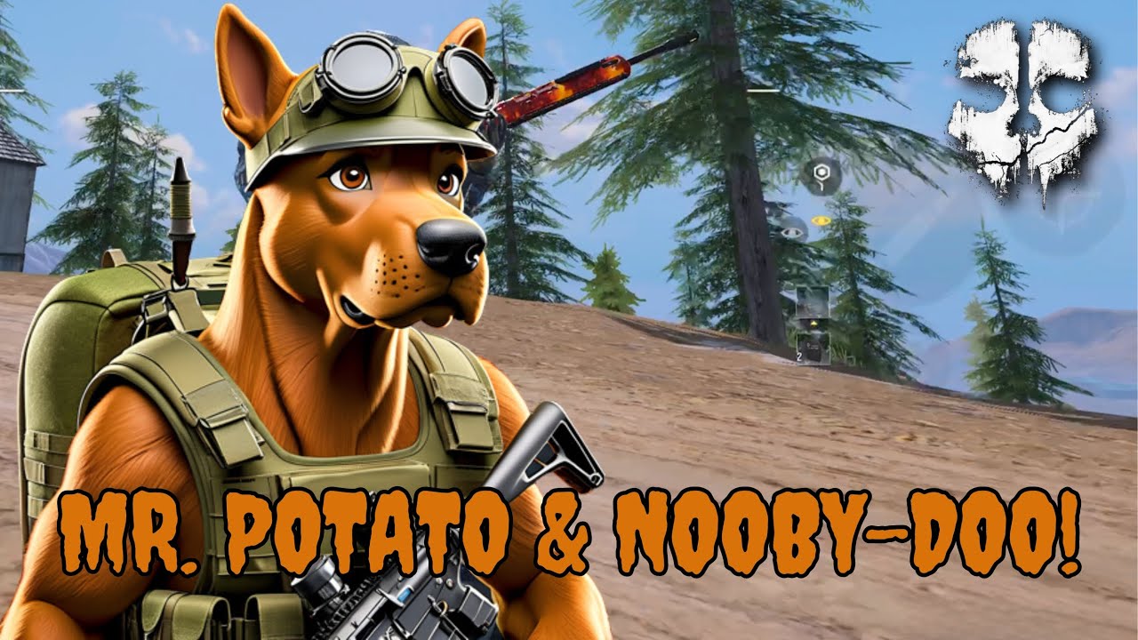 Mr. Potato & His Friend Nooby-Doo in Call of Duty Mobile - Battle Royale