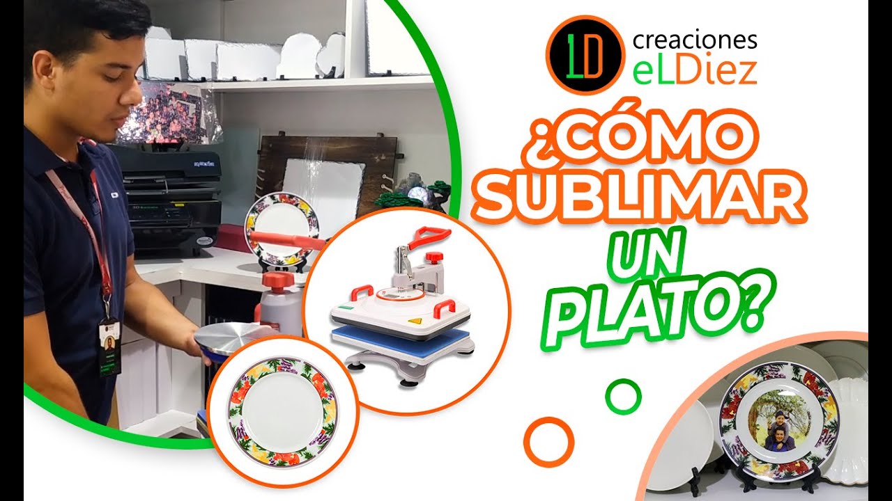 ¿CÓMO SUBLIMAR UN PLATO?