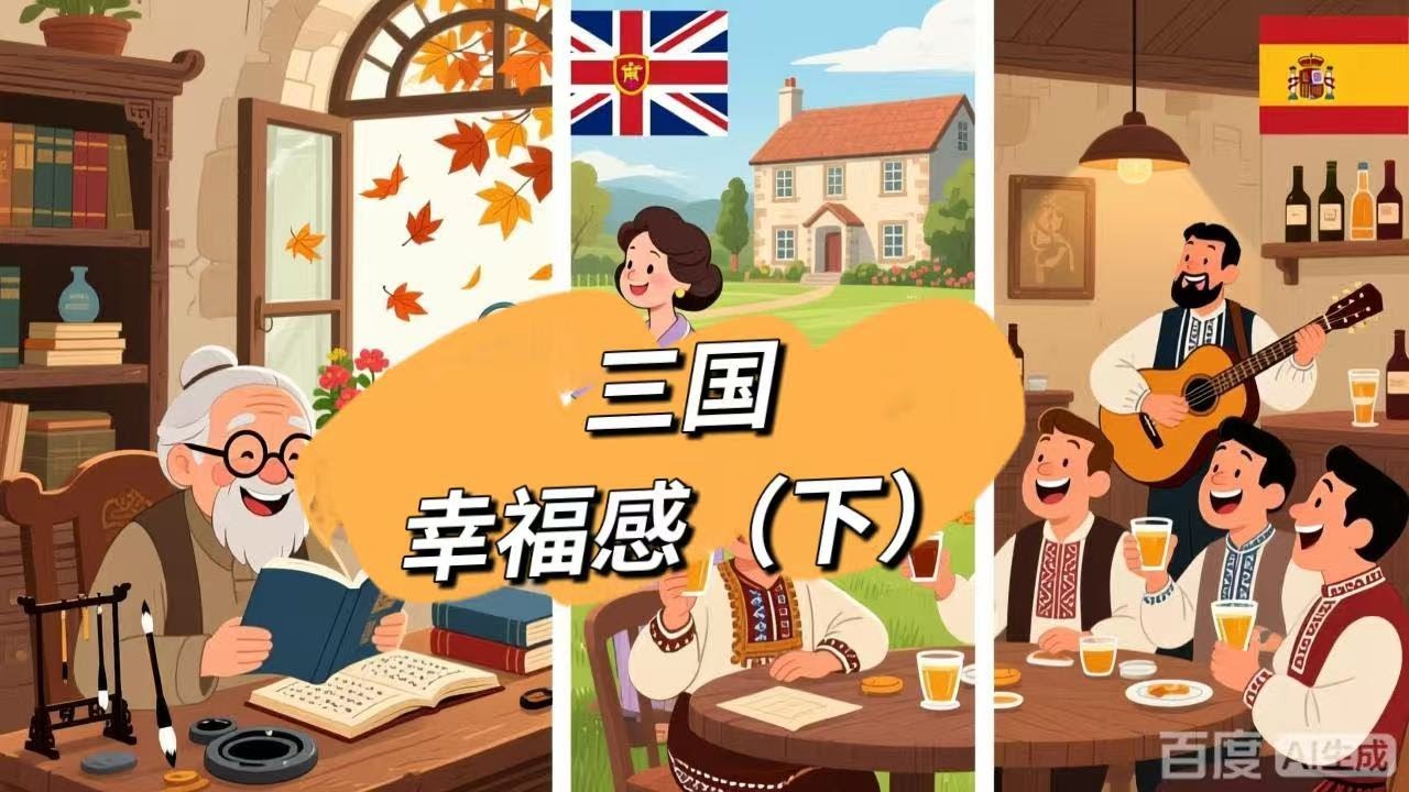 52: 幸福从哪里来？三个国家、三种人生，Where Does Happiness Come From? Three Countries, Three Lives (B2)
