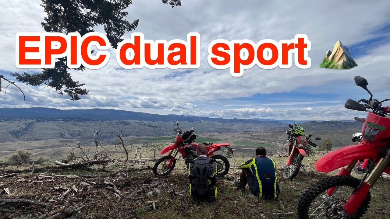 Traction eRag dual sport ride in British Columbia - Honda CRF450L