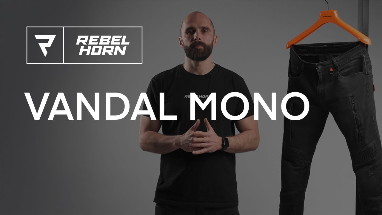 Rebelhorn prezentuje: jeansy motocyklowe VANDAL Monolayer