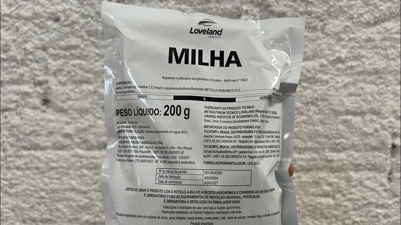 PÓ DA CHINA - MILHA - METSURAM - ZARTAN
