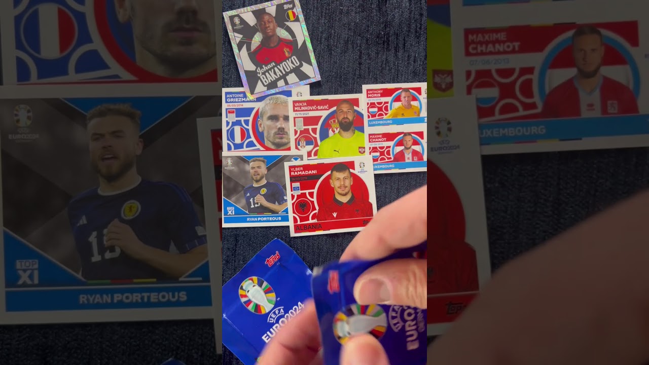 Игроки, за которыми стоит следить 👌 Наклейка Евро-2024 