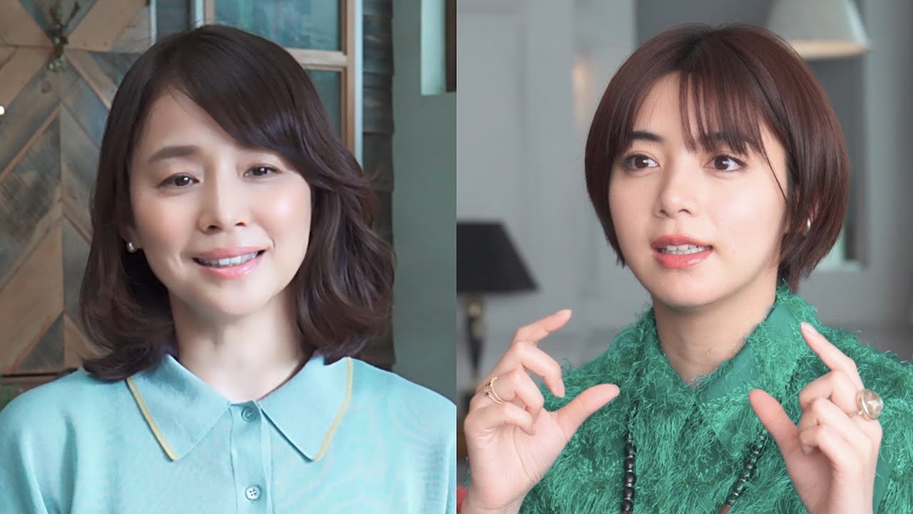 石田ゆり子&池田エライザ、自分らしい「いい顔」とは？資生堂CMメイキング＋インタビュー